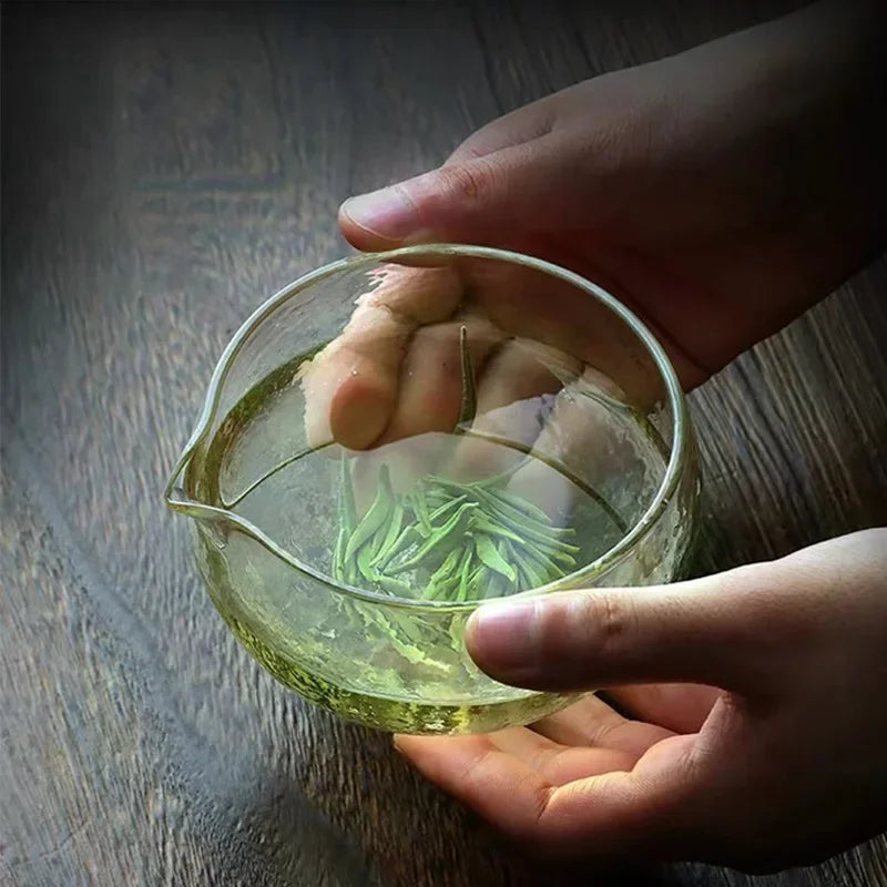 Tōmei Glass Matcha Tea Bowl